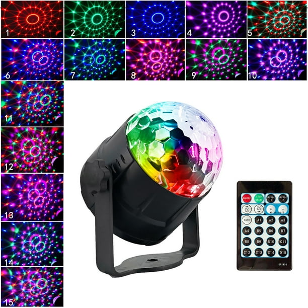 Usb mini LED RGB Disco Bühnenlicht Party Club Ktv Weihnachten phone Ball Lampe